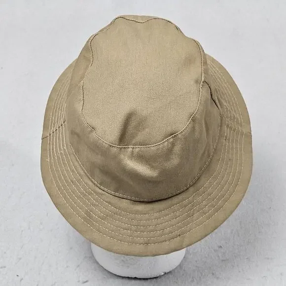 Cornell University Bucket Hat Beige Tan Spelled Out Logo Cap Classic Sportswear - Picture 4 of 7
